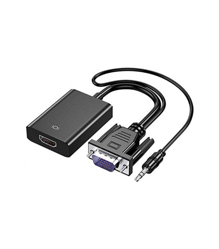 VGA TO HDMI CONVERTER 1080P + AUDIO