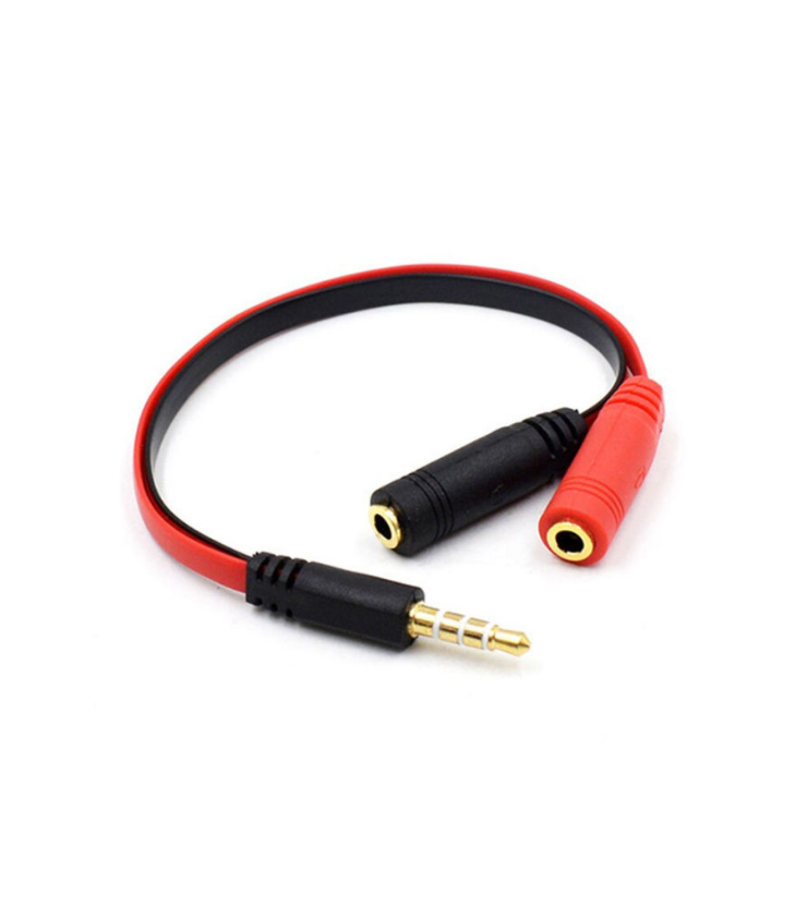 3.5MM STEREO TO 2 FEMALE CONVERTERS