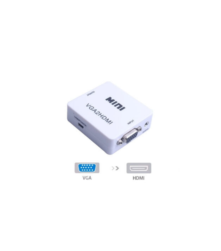 VGA TO HDMI CONVERTER MINI BOX