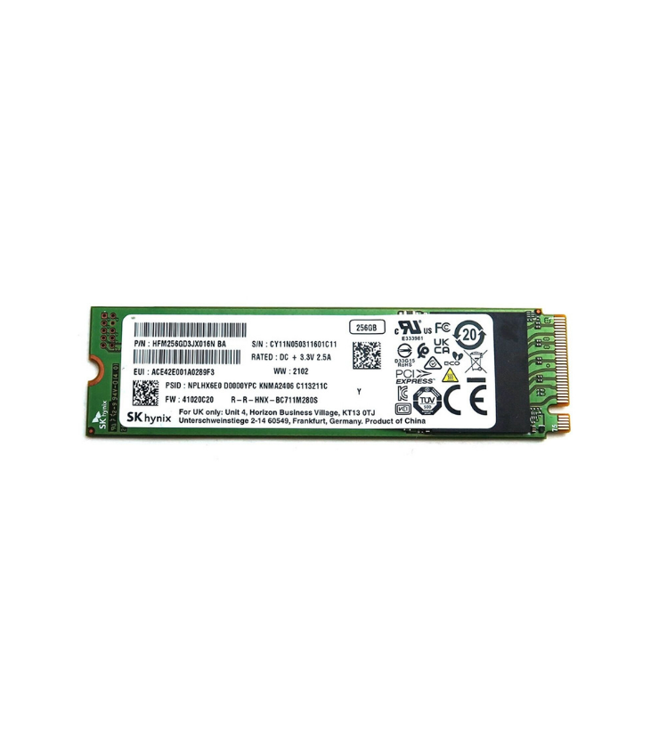 USED 256GB NVME SSD